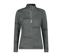 Women's 1/2 Zip Fleece Pullover with Print CMP Unlimitech Softech Gris XL