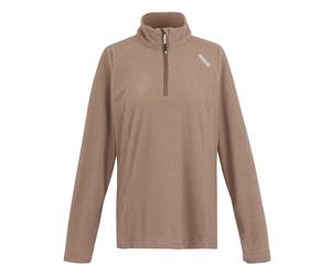 Women's 1/2 zip fleece Regatta Montes Marron 38