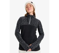 Roxy Sayna Half Zip Fleece Black L Woman