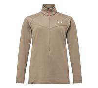 Puez Cammino Polarlite Half Zip Jacket Women, quicksand, M