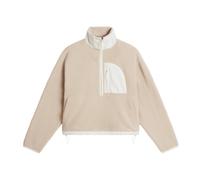 The North Face - Women's Yumiori Off Peak 1/2 Zip Jacket - Fleece jumper size L, sand