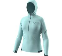 Women's 1/2 zip hooded sweatshirt Dynafit Traverse Sun Bleu L
