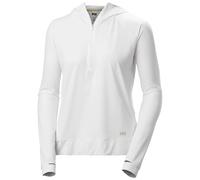 Women's 1/2 zip hooded sweatshirt Helly Hansen Shine Solen Blanc XL
