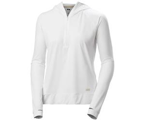 Women's 1/2 zip hooded sweatshirt Helly Hansen Shine Solen Blanc XL