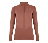 Women's 1/2 zip jersey Salewa Zerbu Med Warm AMR Rouge XL