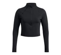 Women's 1/2 zip knitted sweatshirt Under Armour Launch Elite Noir L