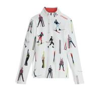 Women's 1/2 zip long sleeve jersey Spyder Vivid Blanc XS