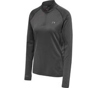 Women's 1/2 zip sweatshirt Newline Gris XS