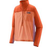 Womens 1/2 Zip Windbreaker Patagonia Houdini Stash Orange S