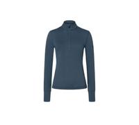 Women's 1/4 zip fleece super.natural Tundra175 Bleu S