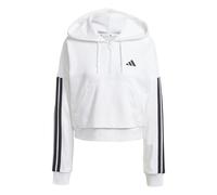 Women's 1/4 zip hooded sweatshirt adidas Essentials 3-Stripes Blanc XL