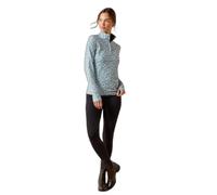 ARIAT Lowell 3.0 Womens 1/4 Zip Long Sleeve Baselayer - Hardware Print Green