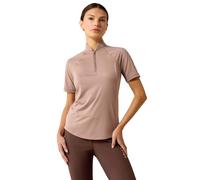 Women's 1/4 zip Riding Jersey Ariat Soquel Marron M