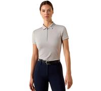 Women's 1/4 zip riding polo Ariat Bandera Gris M