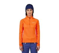 Women's 1/4 Zip Ski Jacket Rossignol Blackside MIX Orange XS