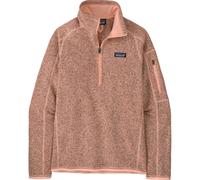 Patagonia - Warm zip-up fleece jacket - W's Better Sweater 1/4 Zip Peach Sherbet for Women in Recycled Polyester - Size XS - Pink Pink XS