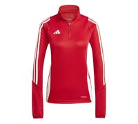Adidas Tiro24 Half Zip Sweatshirt Red S / Regular Woman