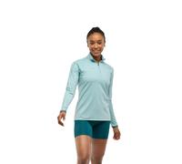 Hoka Womens Glidetech Quarter Zip Long Sleeve Top Pale Pink