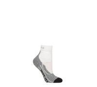Women's 1 Pair TE2 Short Ergonomic Cushioned Short Tennis Socks in White - Falke