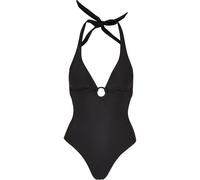 Women's 1-piece recycled neck jersey Urban Classics Noir M