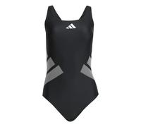 Adidas Logo C-back Swimsuit Black 38 Woman