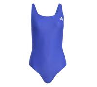 adidas Women's V-Back Swimsuit, Semi Lucid Blue, 28