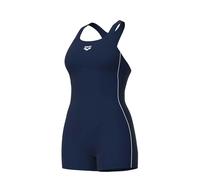Arena Performance Women's Finding R Combi-Short Swimsuit, 36, Navy-White