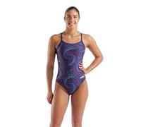 Women's 1-piece swimsuit Arena Fireflow Lightdrop Back 40
