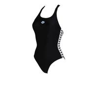Women's 1-piece swimsuit Arena Icons Racer Noir 36