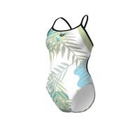 Arena Womens Performance Women's Light Floral Lace Back Swimsuit