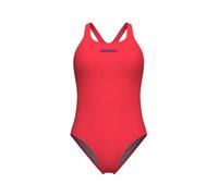 Arena Womens Team Swimsuit Swim Pro Solid One Piece, Bright Coral-Plum, 38 EU