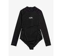 Billabong Tropic Woman Long Sleeve Back Zip Shorty Black M Woman