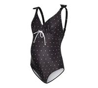Women's 1-piece swimsuit Mamalicious Mlnewrussel AOP 2f Noir XL