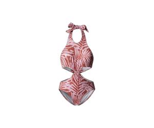 Women's 1-piece swimsuit Pepe Jeans Leaf Knot Red M