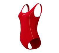 Women's 1-piece swimsuit Speedo Bound Scoop Rouge L