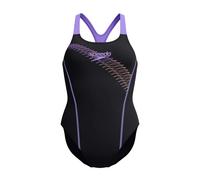 Women's 1-piece swimsuit Speedo Eco Medley Logo Medialist 1P Noir 44