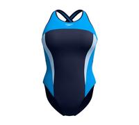 Women's 1-piece swimsuit Speedo End+ Hi Neck Splice XB Bleu 46