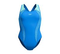 Women's 1-piece swimsuit Speedo End+ Placem Laneback Bleu 38