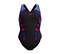 Women's 1-piece swimsuit Speedo End+ Placem Laneback Multicolore 40