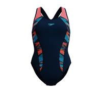 Women's 1-piece swimsuit Speedo End+ Placem Laneback Multicolore 48