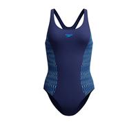 Speedo - Women's Placement Muscleback - Swimsuit size 16, blue