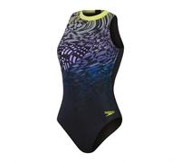 Women's 1-piece swimsuit Speedo Print Hydrasuit Black 46