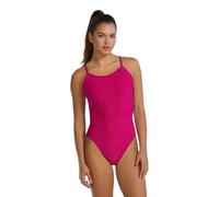 Tyr Durafast Elite Cutoutfit Lapped Swimsuit Pink 28 Woman
