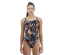 Women's 1-piece swimsuit TYR Cutout Validus Orange 38