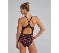 Women's 1-piece swimsuit TYR Diamondfit Triadic Orange 26