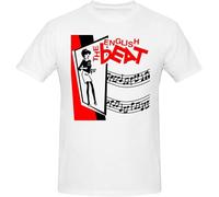 Women's 100% Comfortable Cotton T-Shirt/Tee/Shirt, The English Beat(Medium)