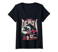 Women's 101 Dalmatians Cruella Speed Demon V-Neck T-Shirt