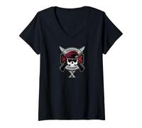 Women's 10th Battalion Parachute Regiment (10 para) V-Neck T-Shirt