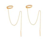 Women's 14 Carat Au585 Rose Gold Clip-On Earrings Earrings Diamond
