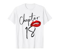 Womens 18 Year Old 18th Birthday Women Chapter 18 T-Shirt